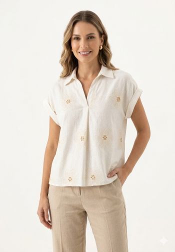 Boho Chic Daisy Shirt